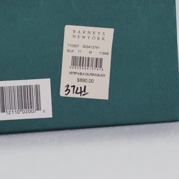 Luxury Designer Buscemi Men's 1High-Top Leather Sneakers with Padlock, Black - Picture 14 of 15